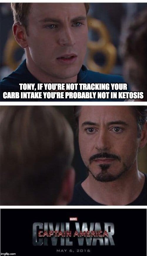 You Don't NEED to Go Keto 4 9c07b not in ketosis cap civil war meme orig